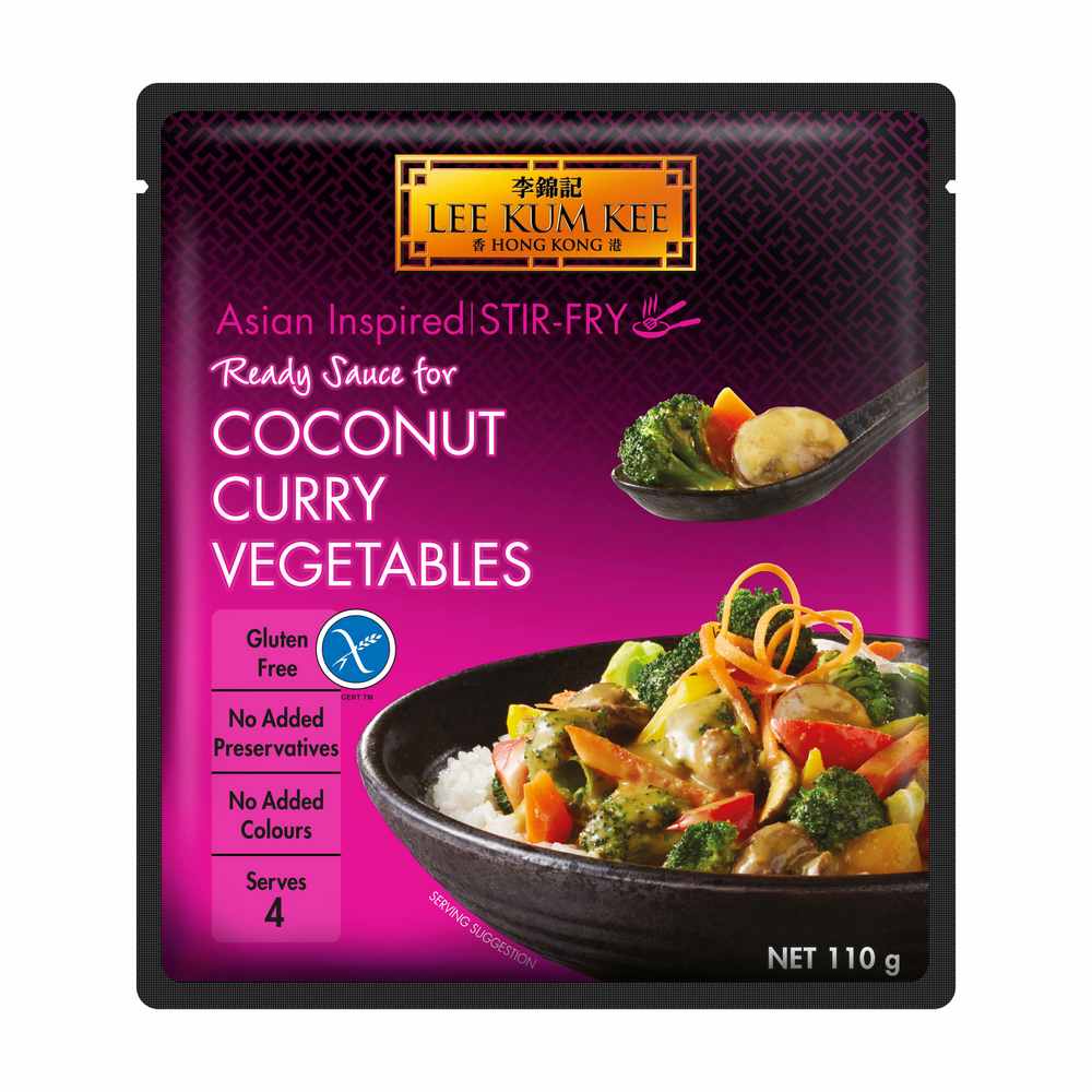 Lee Kum Kee Ready Sauce for Coconut Curry Vegetables 110g