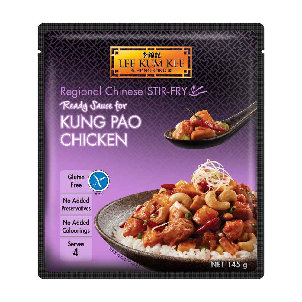 Lee Kum Kee Ready Sauce for Kung Pao Chicken Gluten Free 145g