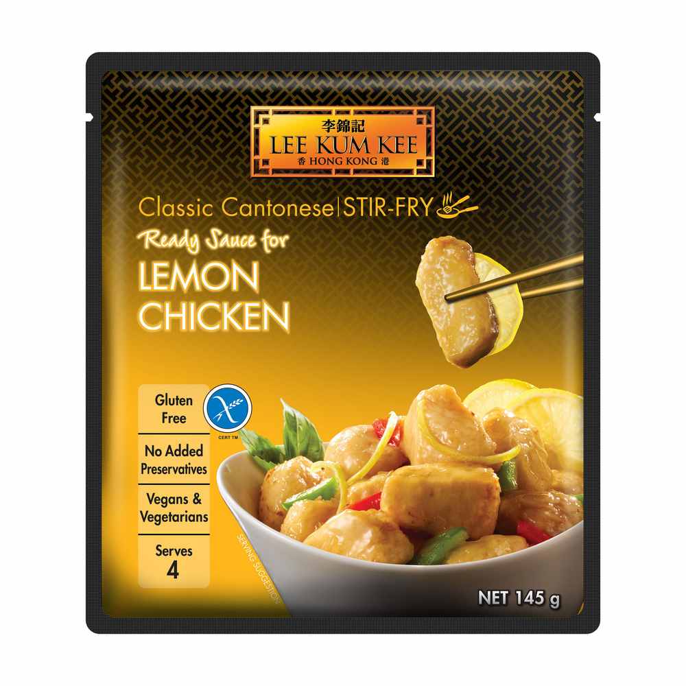Lee Kum Kee Ready Sauce for Lemon Chicken Gluten Free 145g