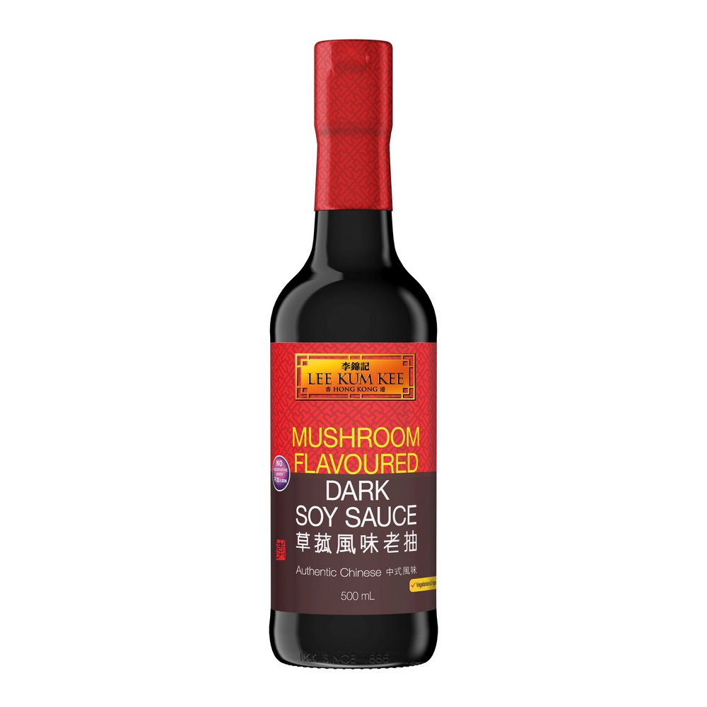 Lee Kum Kee Mushroom Flavoured Dark Soy Sauce 500mL