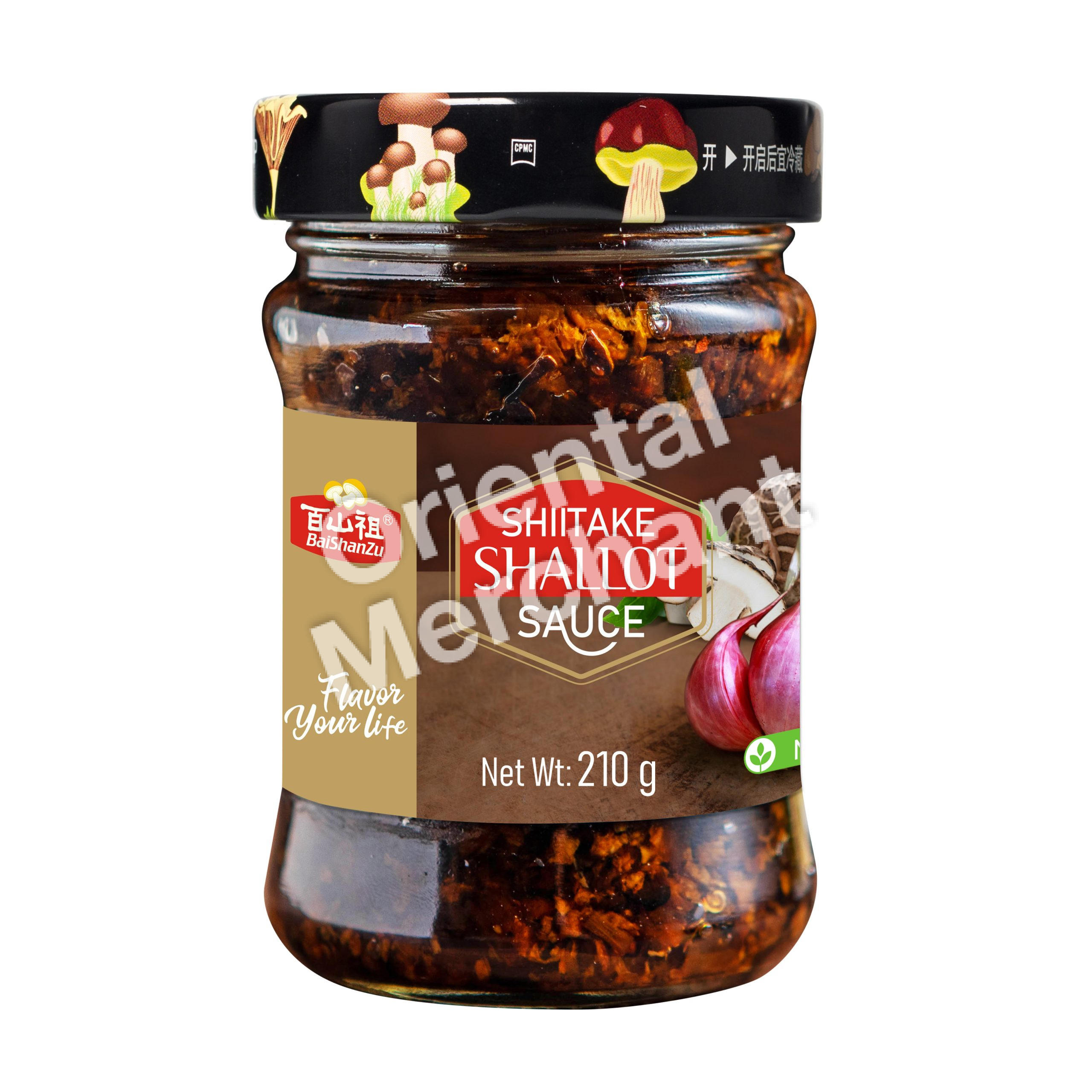 Baishanzu Shiitake Shallot Sauce 210g