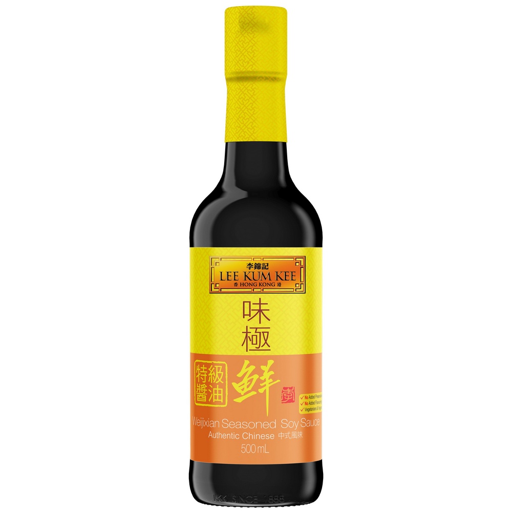 Lee Kum Kee Weijixian Seasoned Soy Sauce 500mL