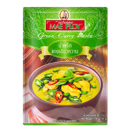 Mae Ploy Green Curry Paste 50g