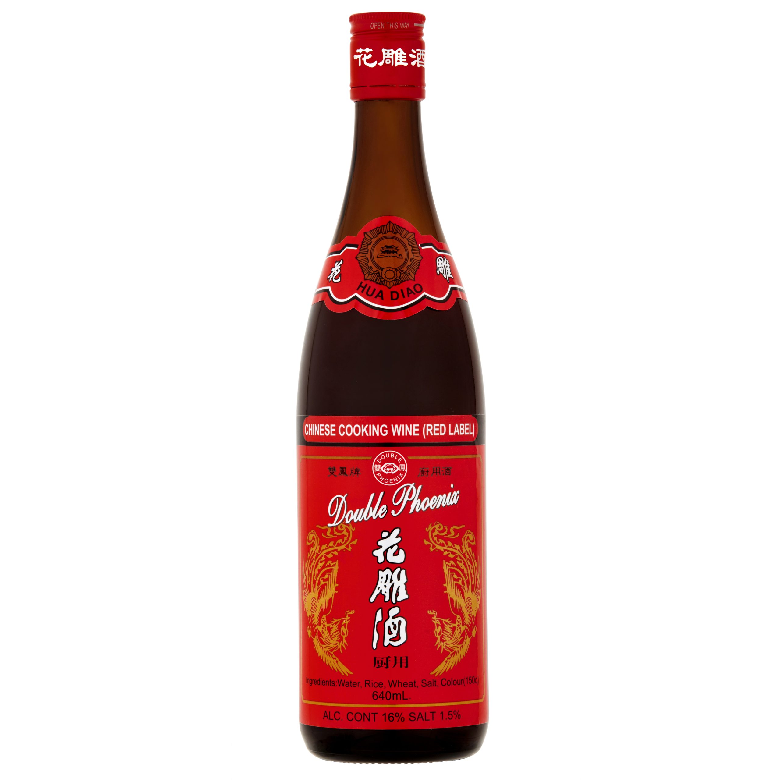 Double Phoenix Chinese Cooking Wine (Red Label) 640mL