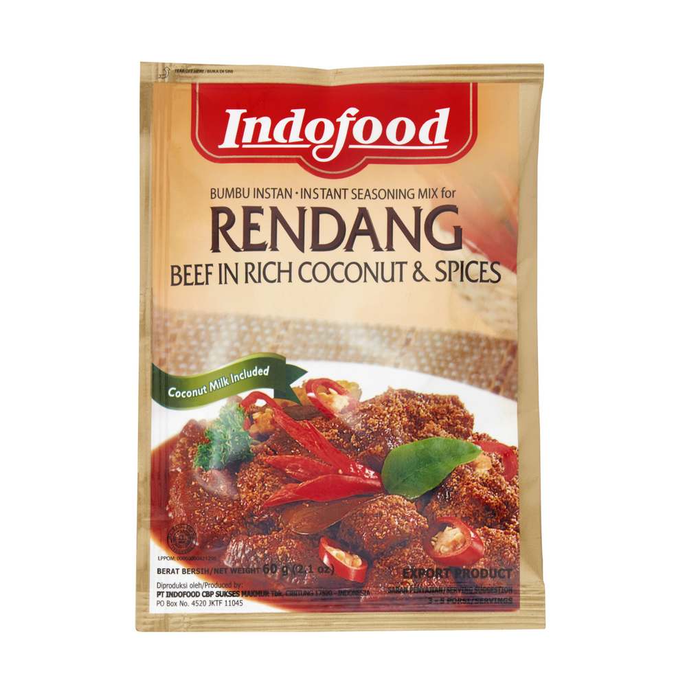 Indofood Instant Seasoning Mix for Rendang 60g