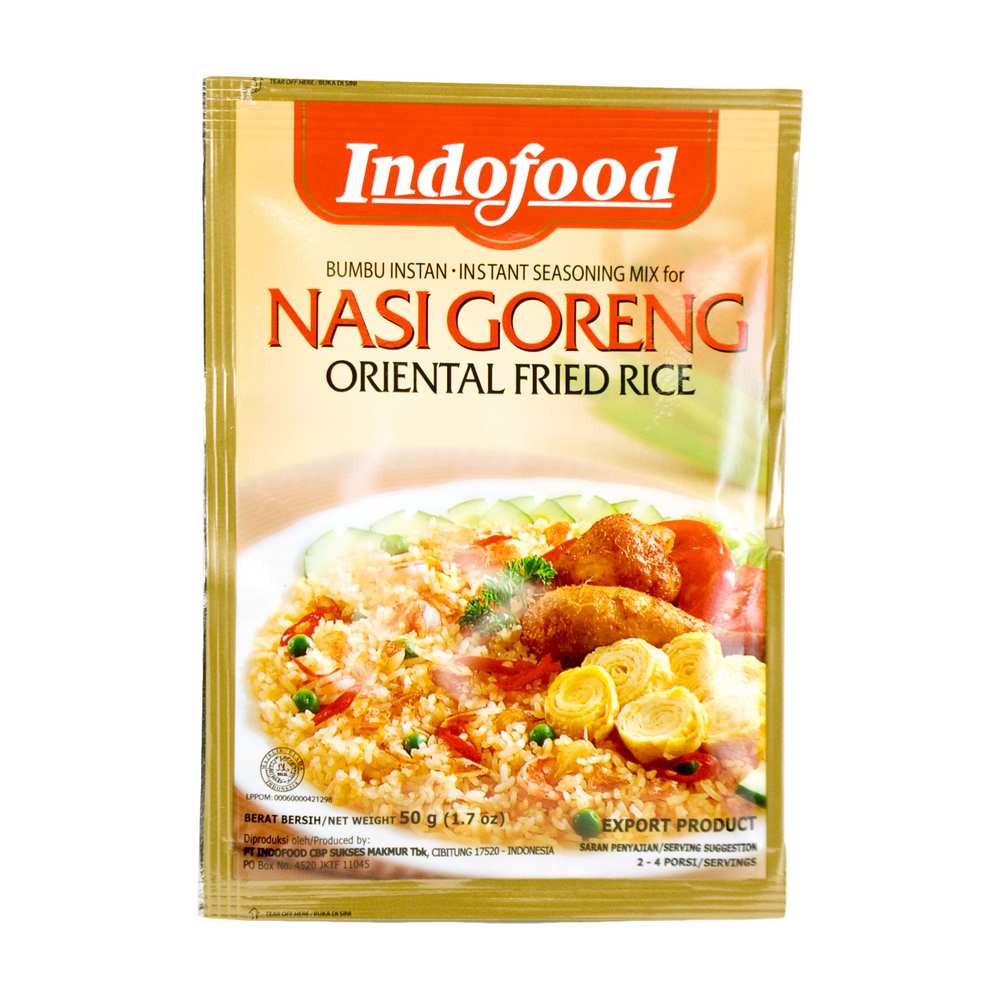 Indofood Instant Seasoning Mix for Nasi Goreng (Oriental Fried Rice) 50g