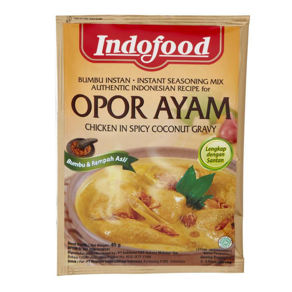 Indofood Instant Seasoning Mix for Opor Ayam 45g