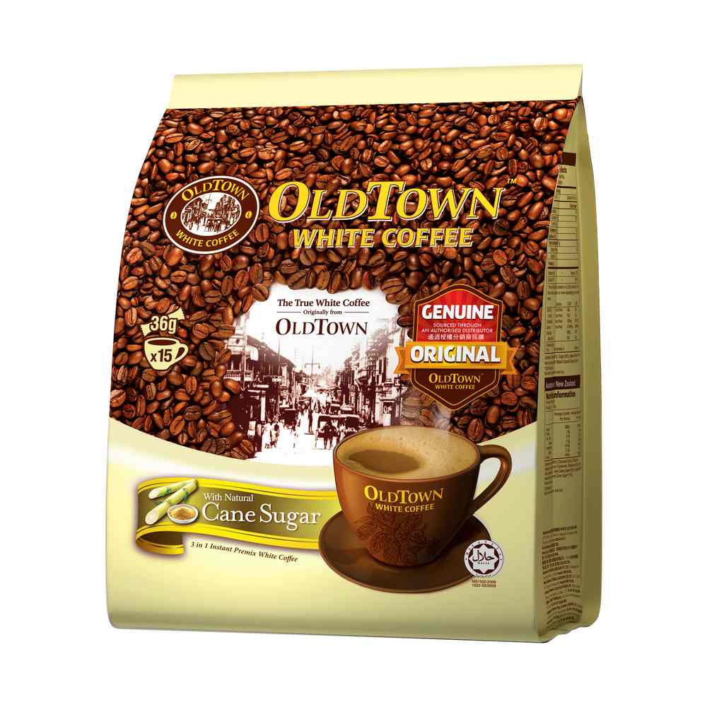 OldTown White Coffee 3in1 with Natural Cane Sugar 540g