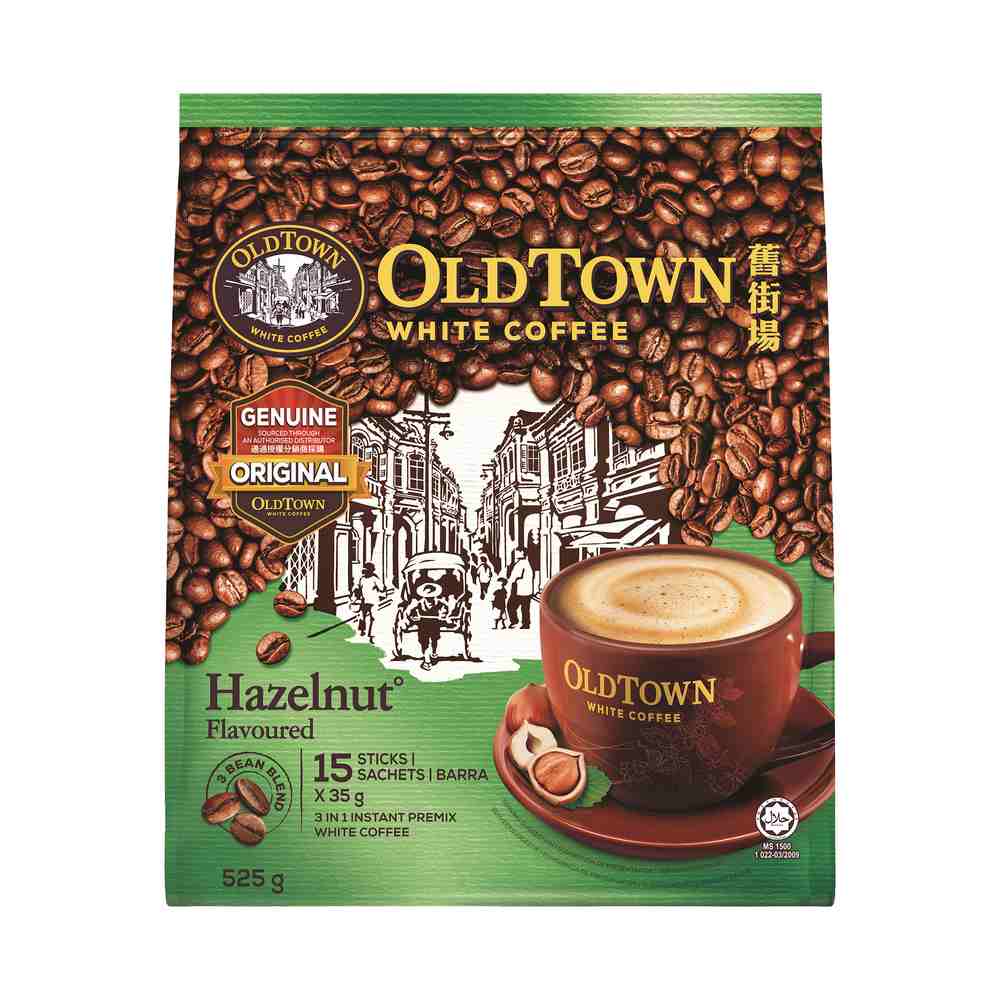 Oldtown Coffee 3in1 Hazelnut 525g