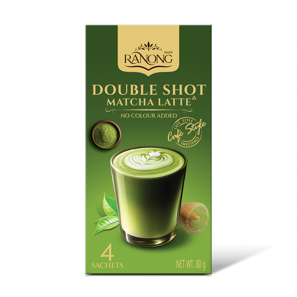 RANONG DOUBLE SHOT MATCHA LATTE  (4X20G)