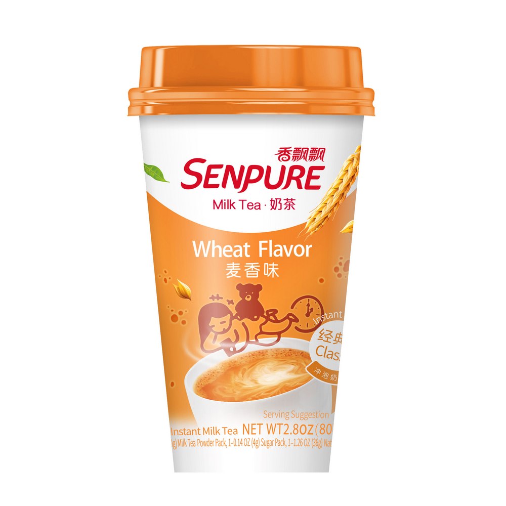 Xiang Piao Piao Milk Tea Wheat Flavour 80g