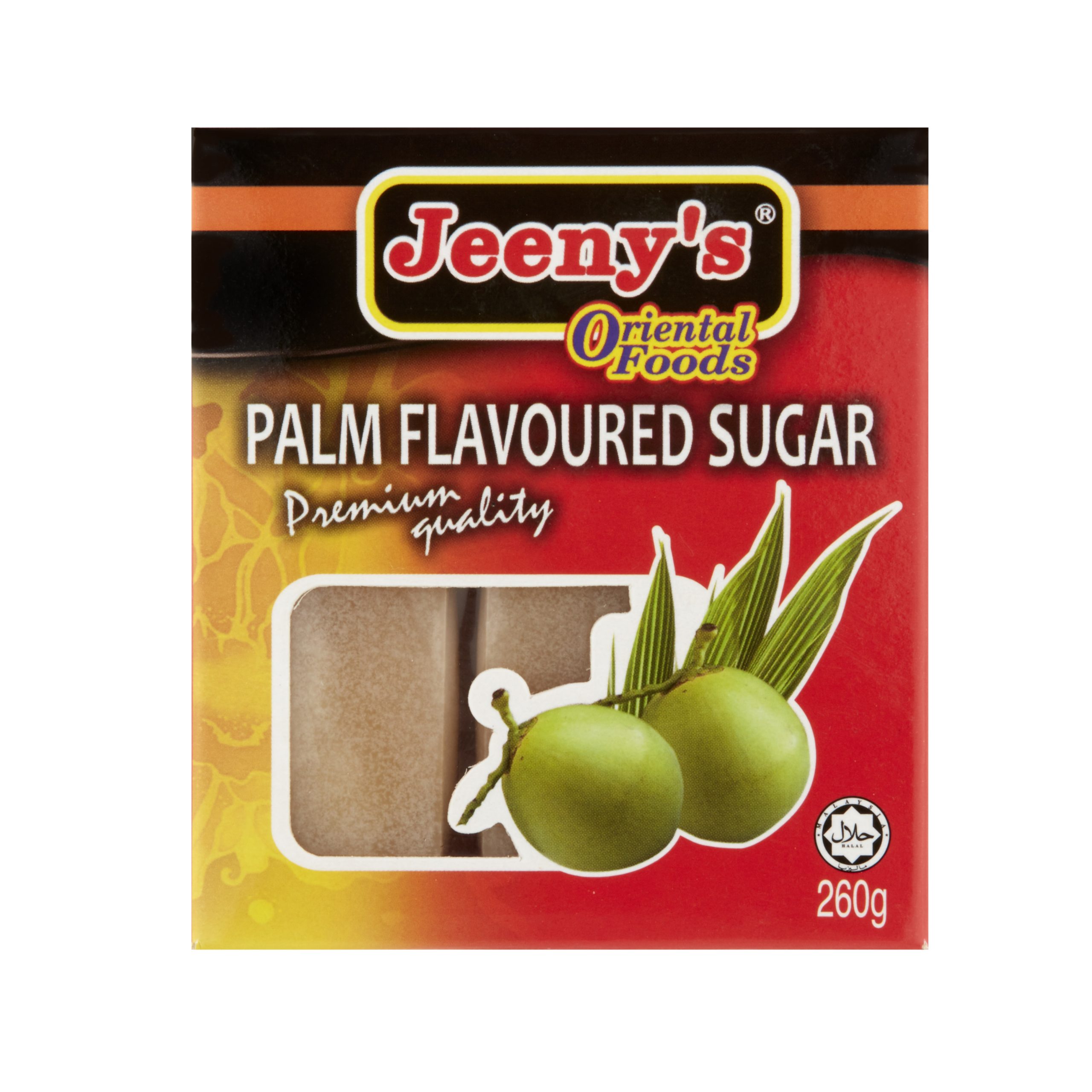 Jeeny's Palm Flavoured Sugar 260g
