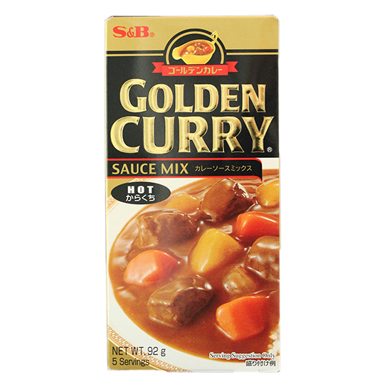 S&B Golden Curry (Hot) 92g