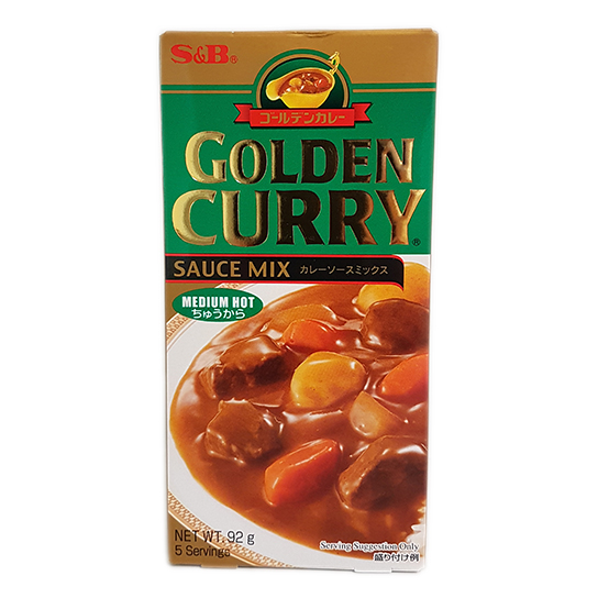 S&B Golden Curry (Medium Hot) 92g