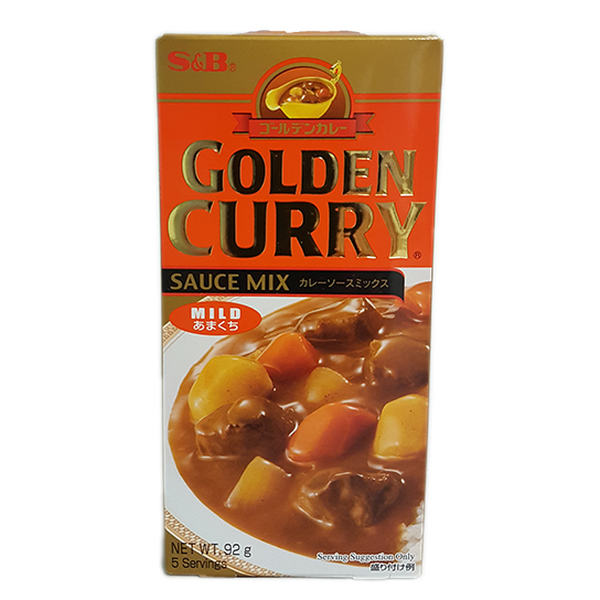 S&B Golden Curry (Mild) 92g