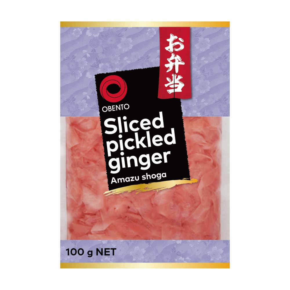 Obento Sliced Pickled Ginger (Amazu Shoga) 100g
