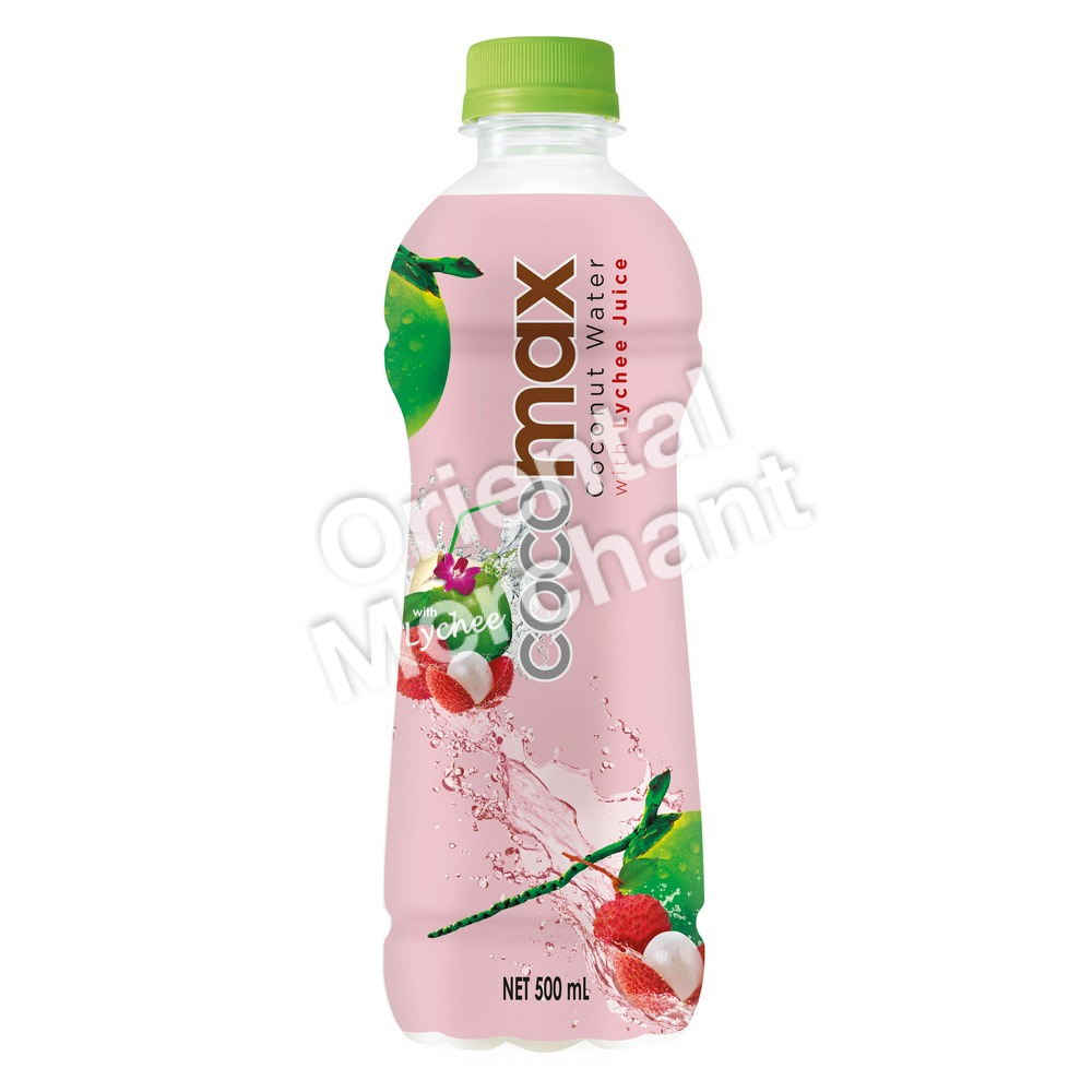 COCOMAX Coconut Water with Lychee Juice 500mL