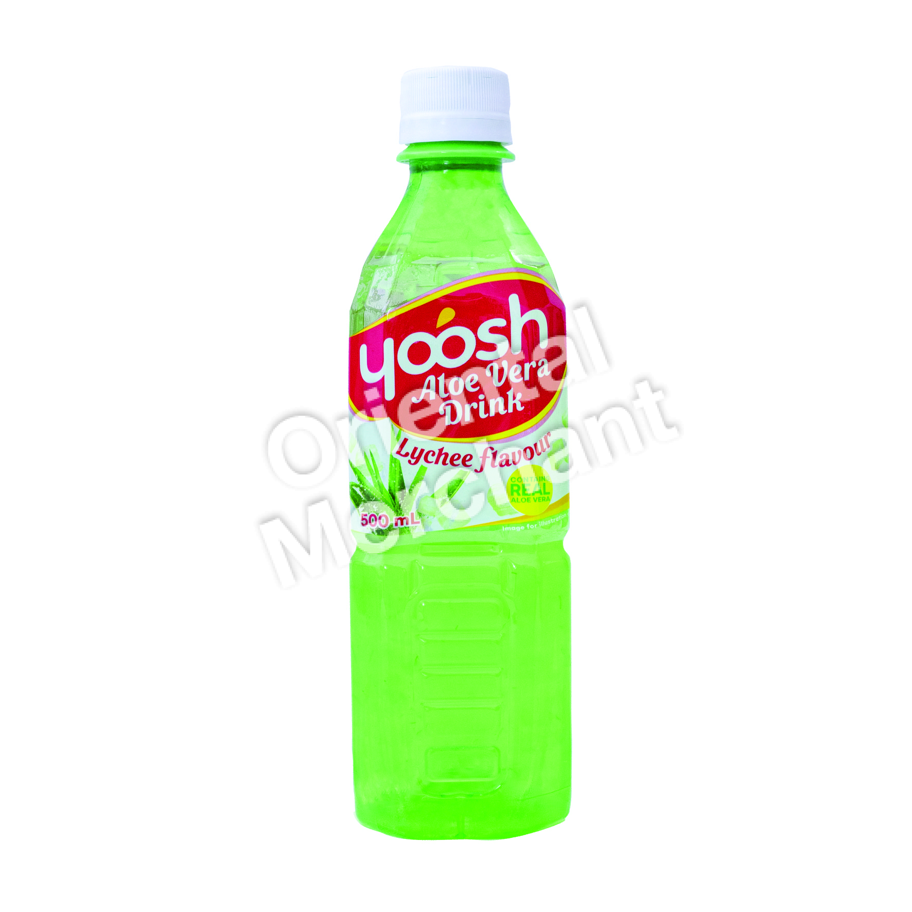 Yoosh Aloe Vera Drink (Lychee Flavour) 500mL