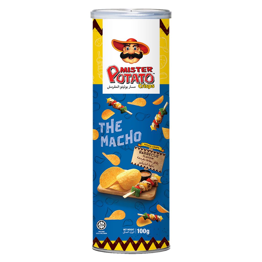Mister Potato Crisps BBQ 100g