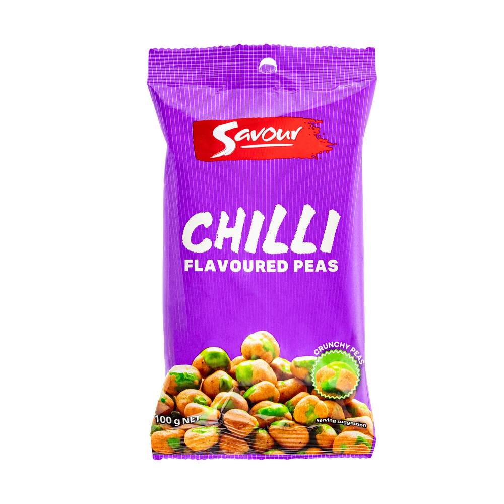 Savour Chilli Flavoured Peas 100g