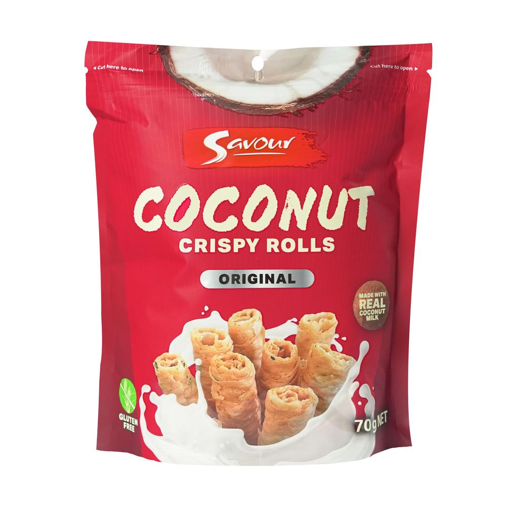 Savour Coconut Roll Original 70g
