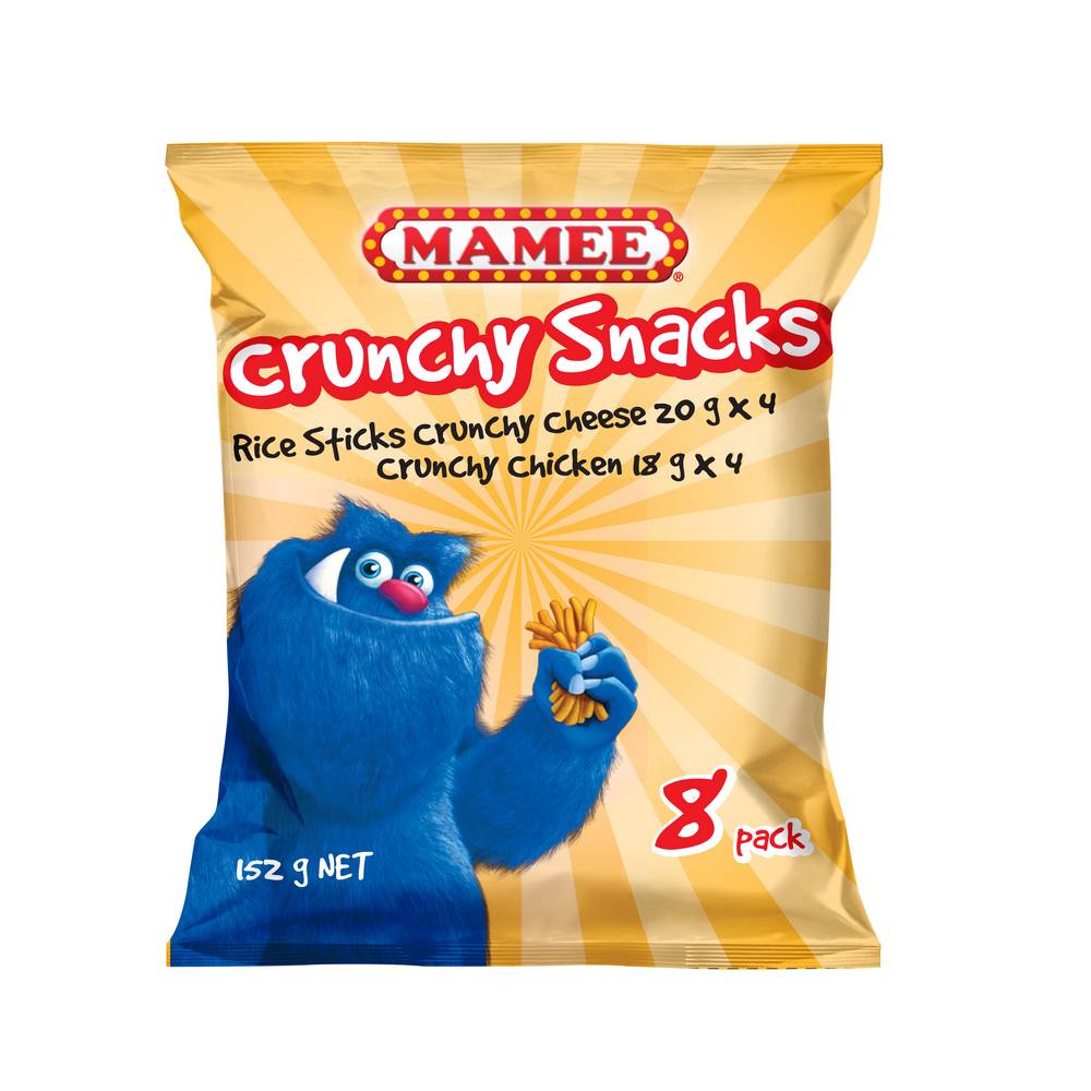 MAMEE CRUNCHY SNACKS (4+4) 152G