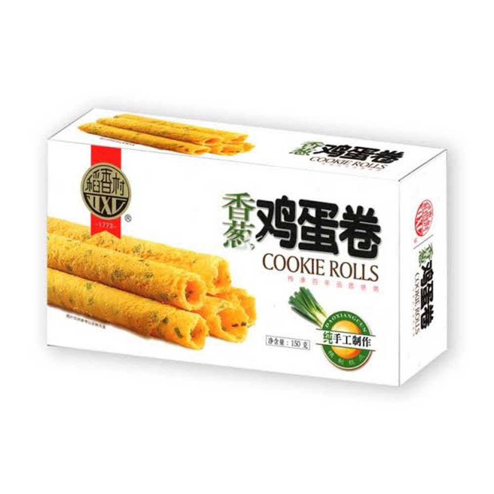 Dao Xiang Cun Cookie Roll Spring Onion 150g