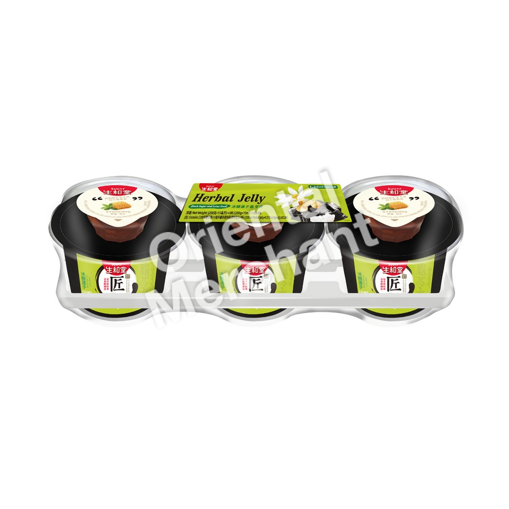Sunity Rock Sugar & Lotus Seed Herbal Jelly with Syrup 645g (3x215g)