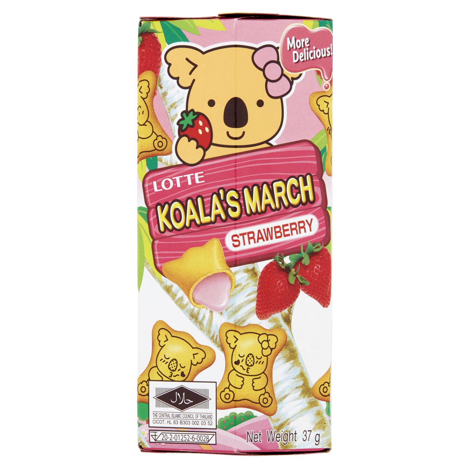 Lotte Koala's March Strawberry 37g