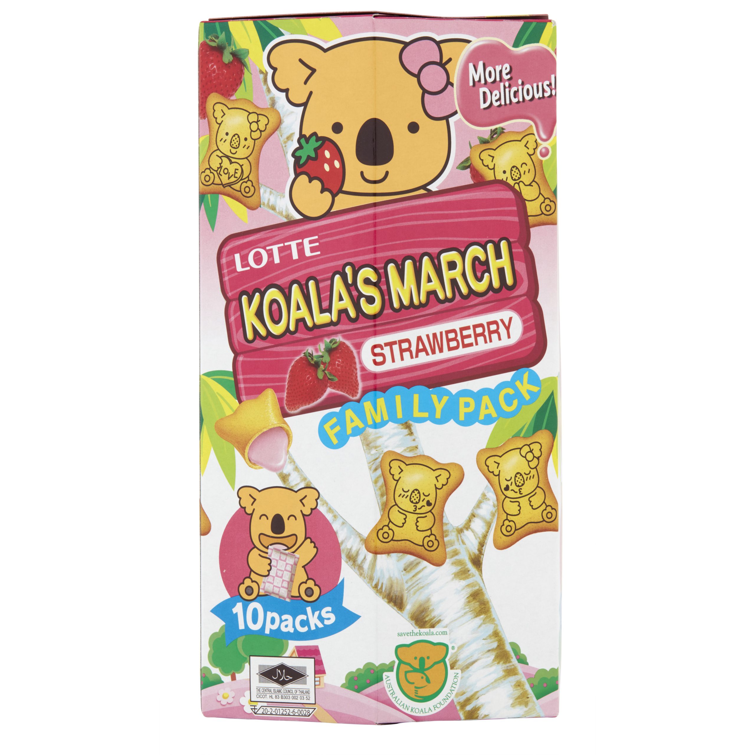 Lotte Koala's March Strawberry 195g