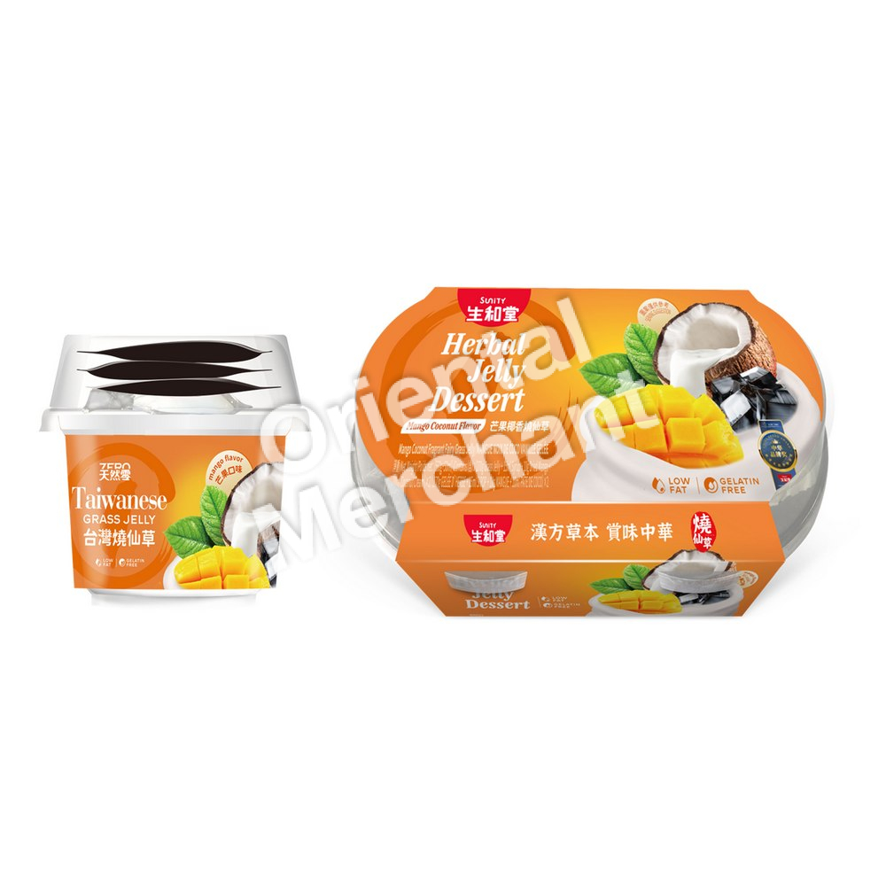 Sunity Mango Coconut Flavoured Grass Jelly 2x305g
