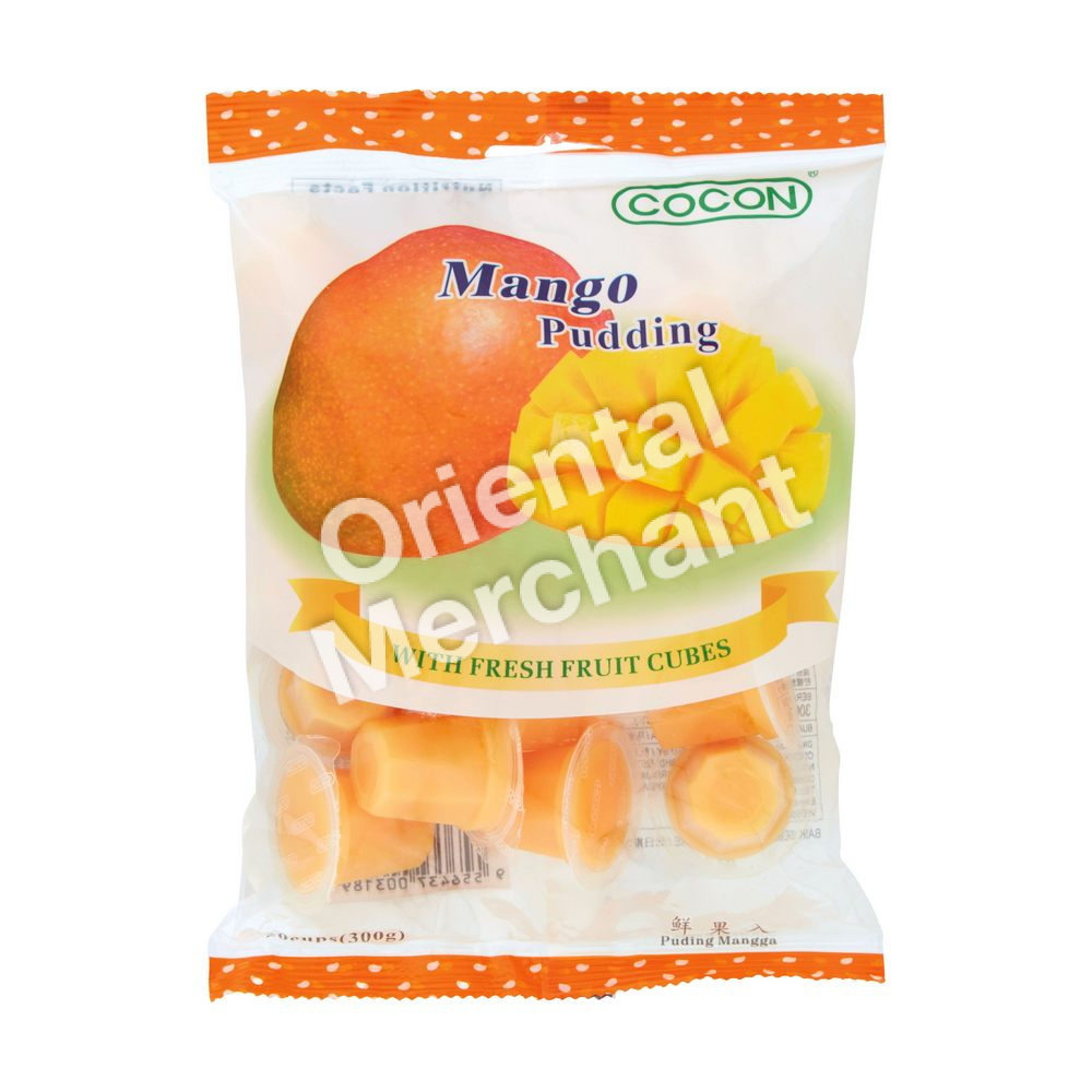 Cocon Mango Pudding with Fresh Fruit Cubes 300g