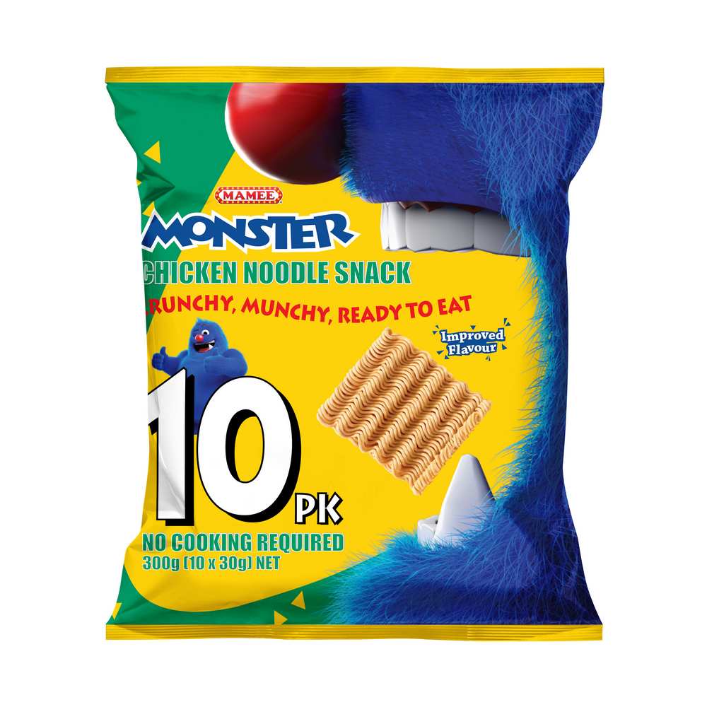 MAMEE MST NDL SNACK CHICKEN 10X30G