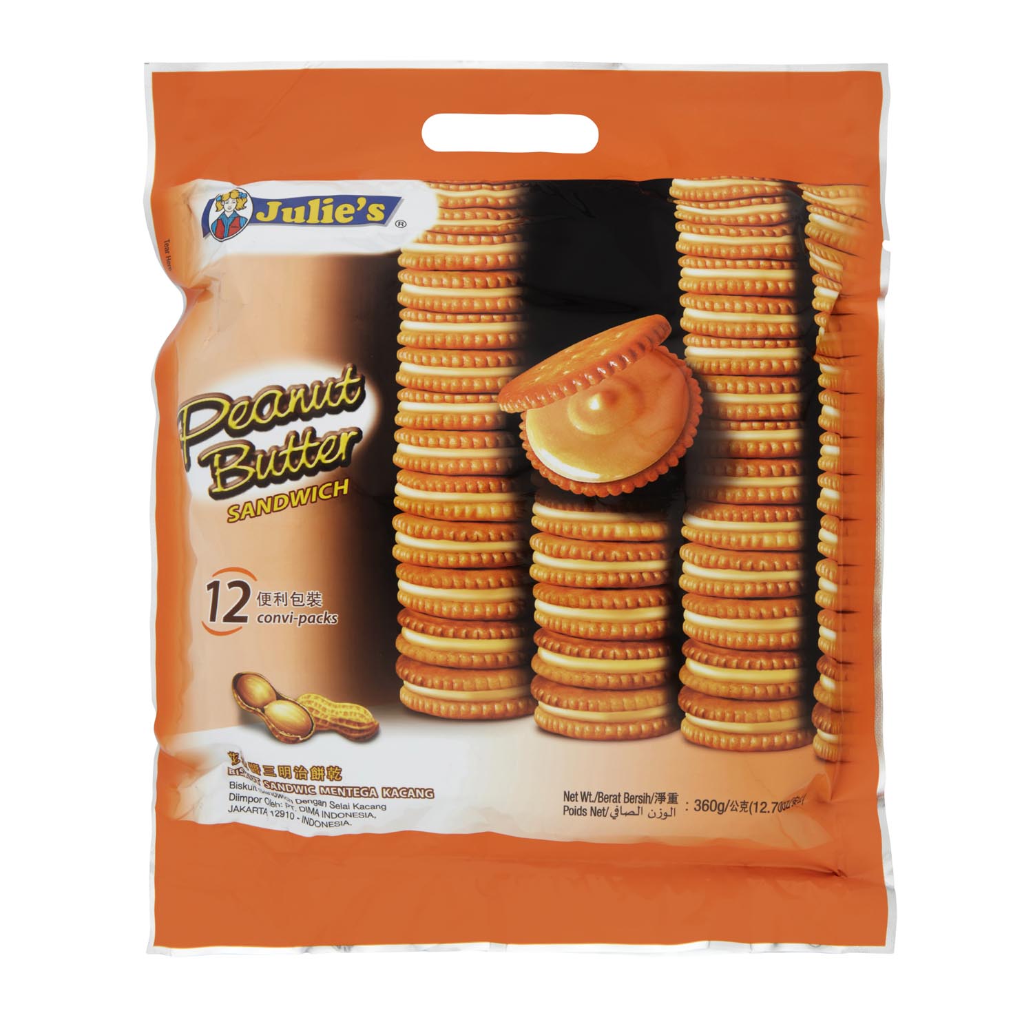 Julie’s Peanut Butter Sandwich