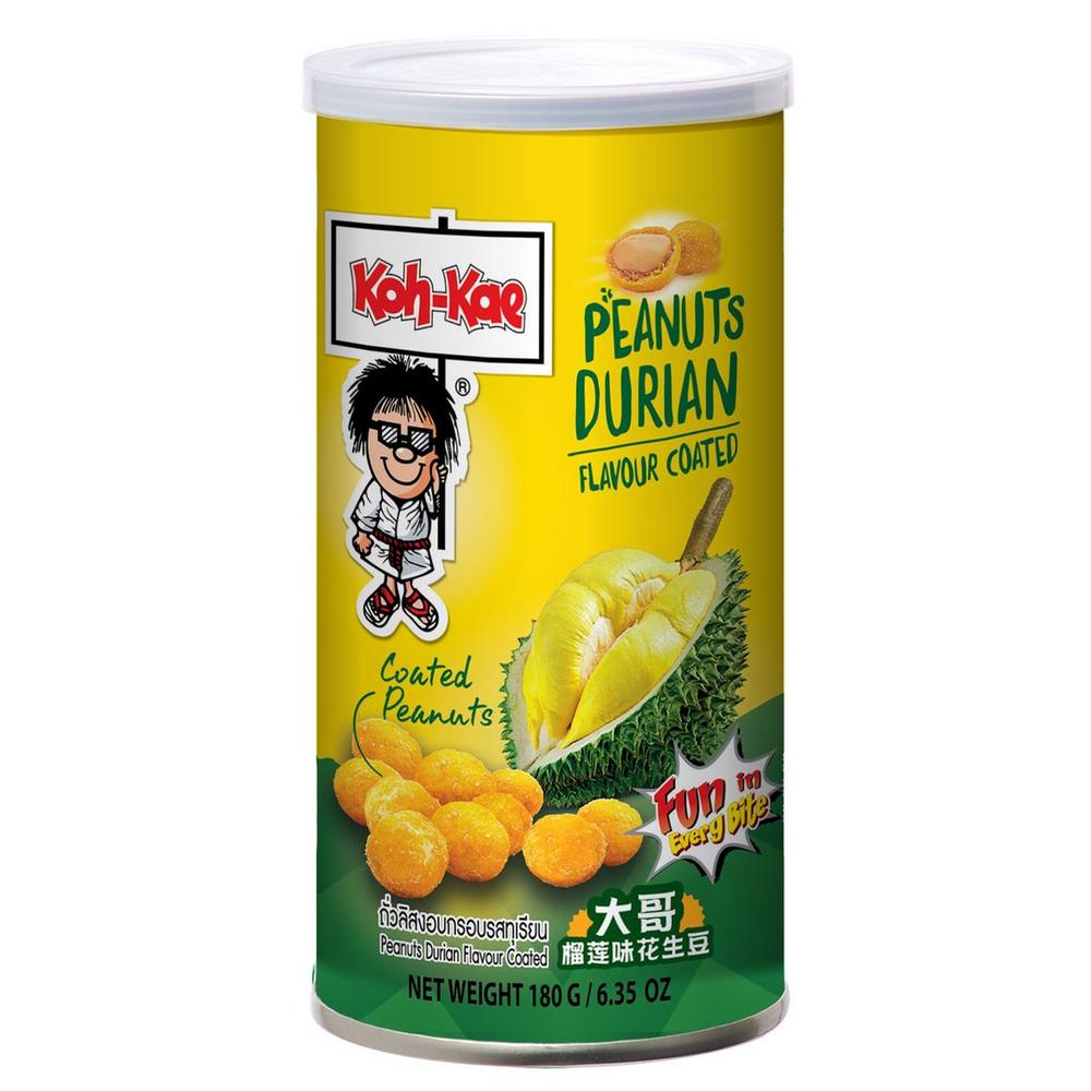 Koh Kae Peanuts (Durian Flavour Coated) 180g