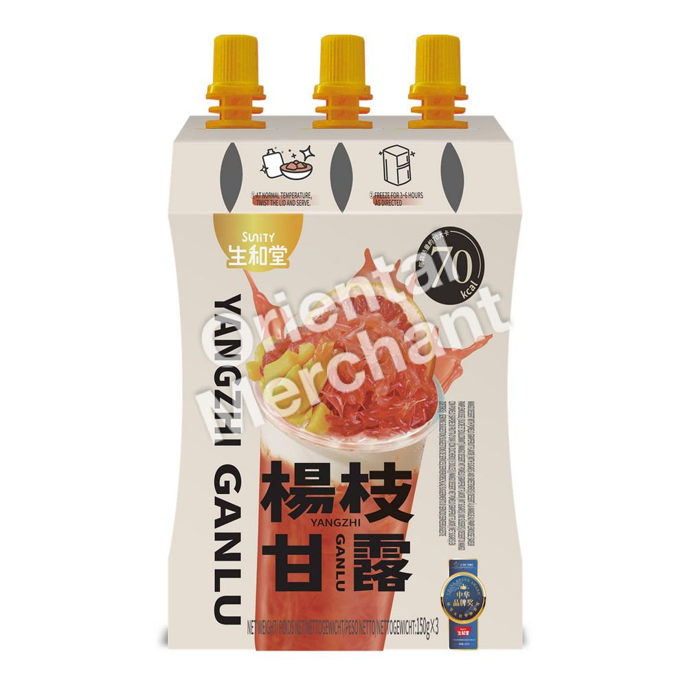 Sunity Pomelo Mango Grapefruit Flavoured Coconut Jelly Drink 3x150g