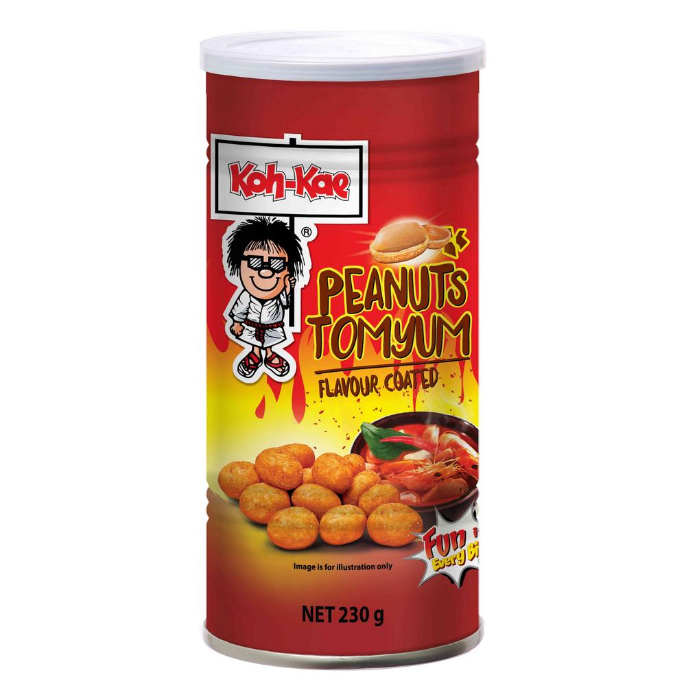 Koh Kae Peanuts (Tom Yum Flavour Coated) 230g