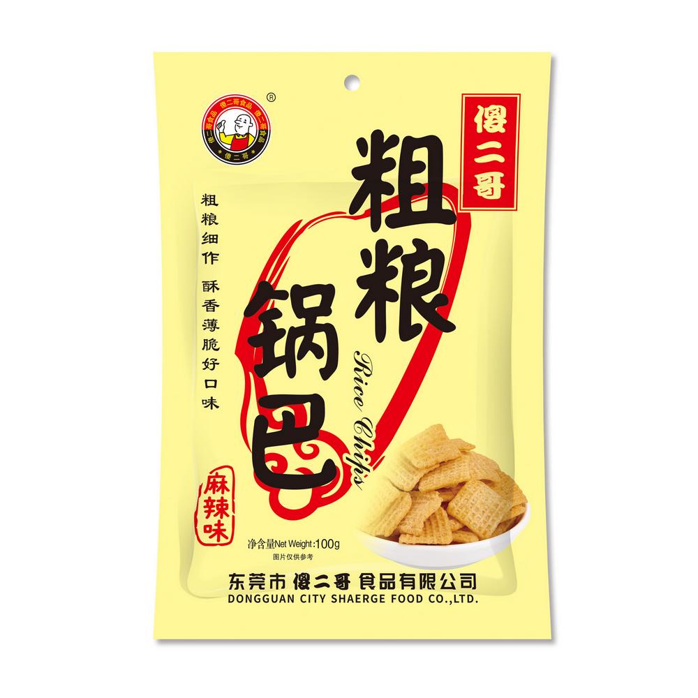 SHAERGE RICE CHIPS SPICY 100G