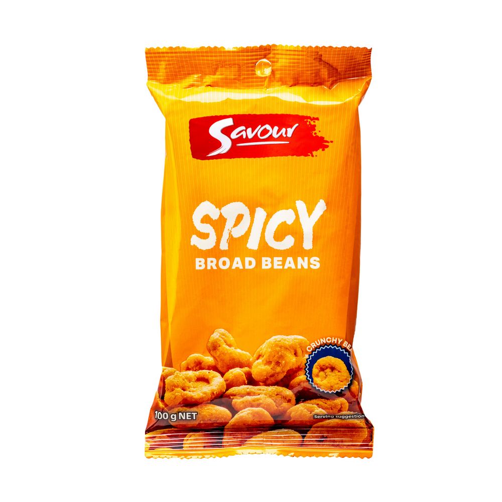 Savour Spicy Broad Beans 100g