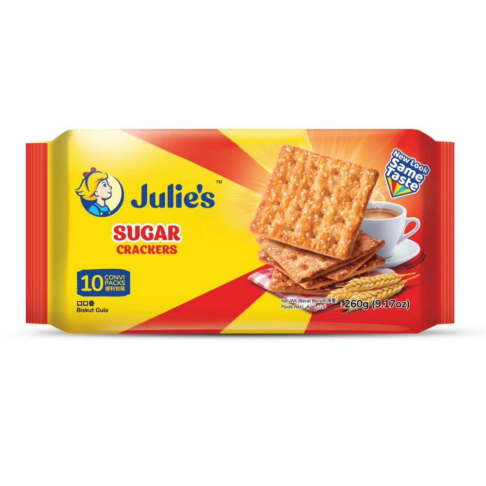 Julie's Sugar Crackers 260g