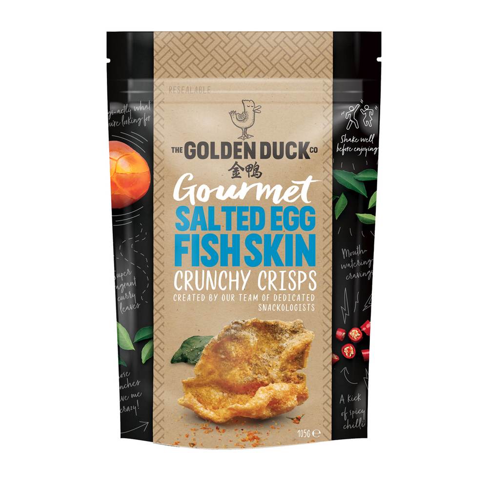 The Golden Duck Salted Egg Yolk Fish Skin 105g