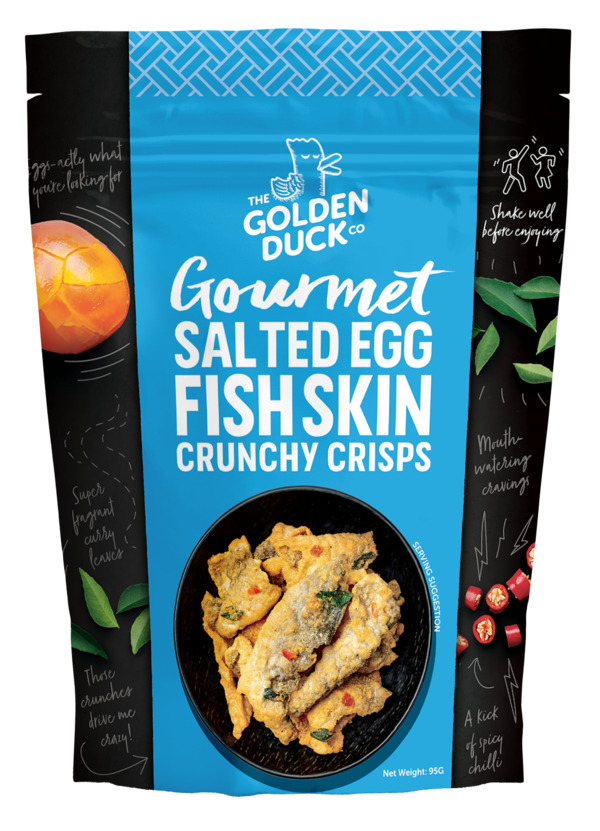 The Golden Duck Salted Egg Yolk Fish Skin