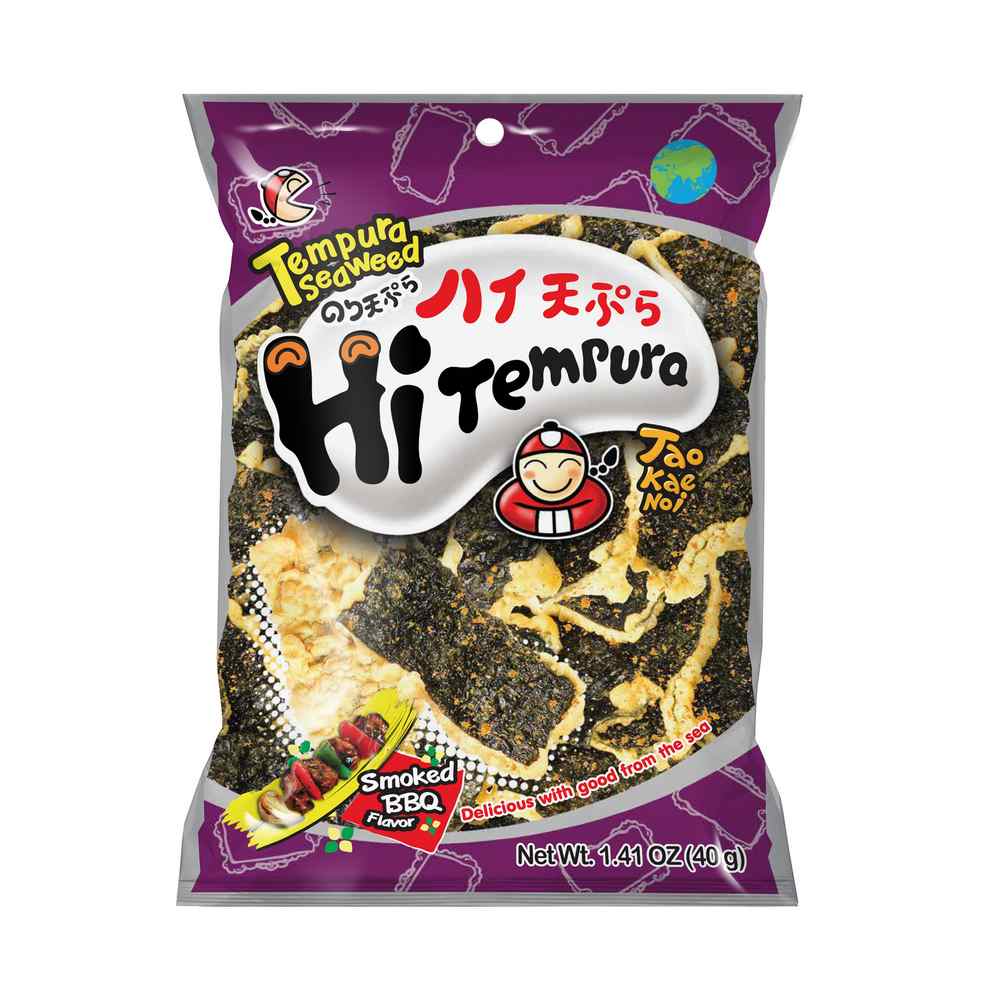 Tao Kae Noi Tempura Seaweed (Smoked BBQ Flavour) 40g
