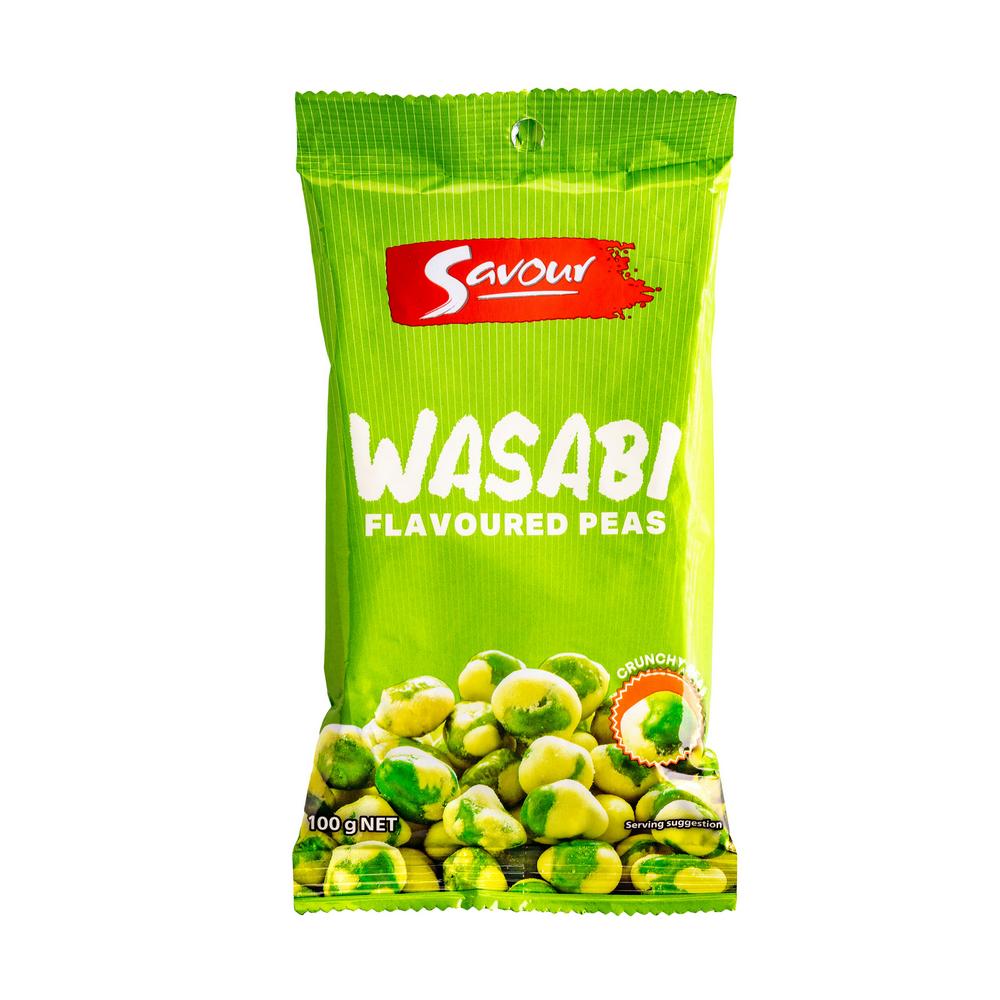 Savour Wasabi Flavoured Peas 100g
