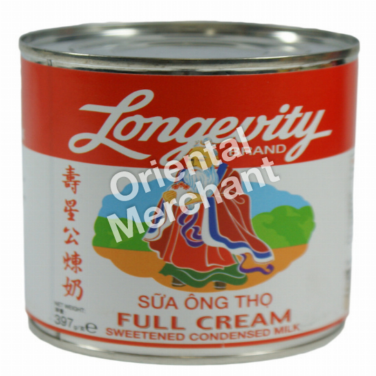 Longevity Full Cream Sweetened Condensed Milk