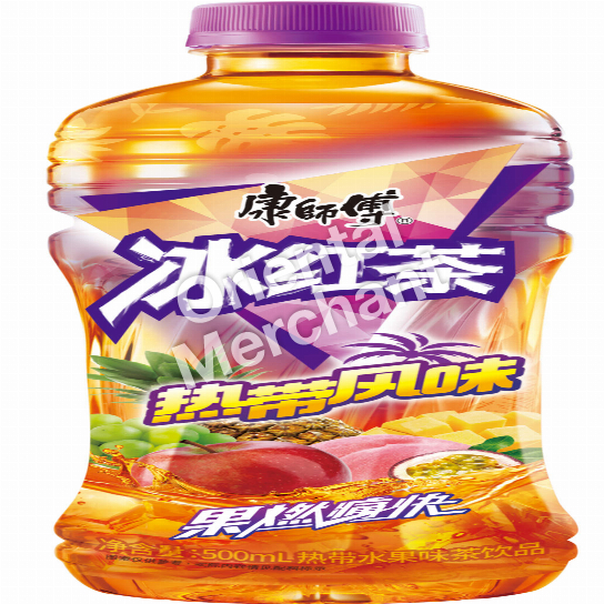 Kang Shi Fu Ice Black Tea Drink Tropical Fruit Flavour