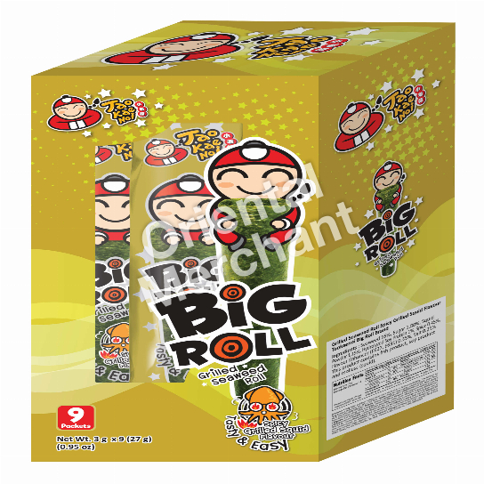 Taokaenoi Big Roll Seaweed Spicy Grilled Squid Flavour
