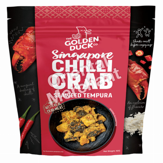 The Golden Duck Chilli Crab Seaweed Tempura