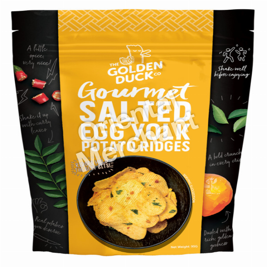 The Golden Duck Salted Egg Yolk Potato Ridges